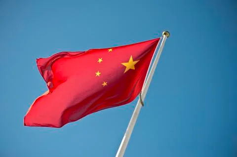 Chinese flag Stock Photos