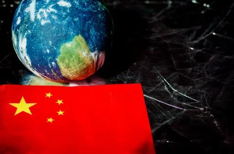 Chinese flag Stock Photos