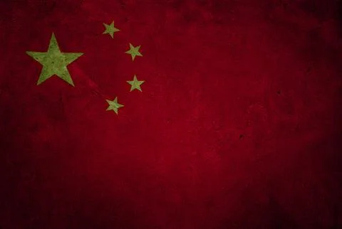 Chinese flag Stock Photos