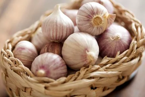 Chinese garlic Stock Photos