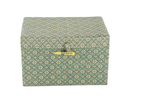 Chinese gift box isolate Stock Photos