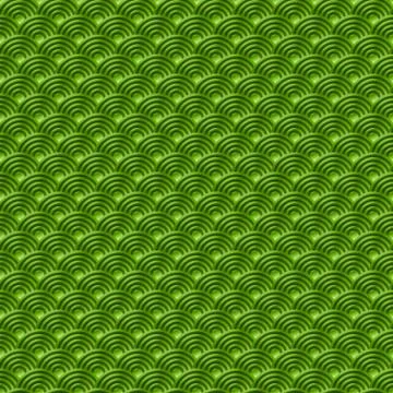 Chinese green seamless pattern dragon fish scales simple seamless pattern N.. Stock Illustration