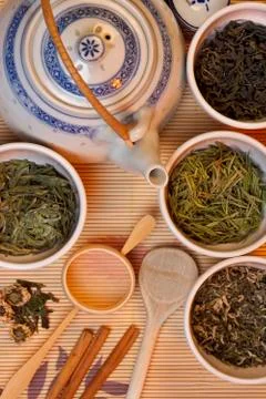 Chinese Green Tea Stock Photos