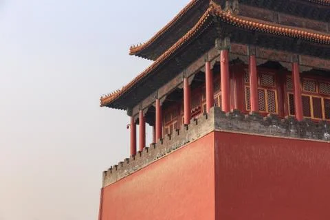 Chinese Guard Tower Stock Photos