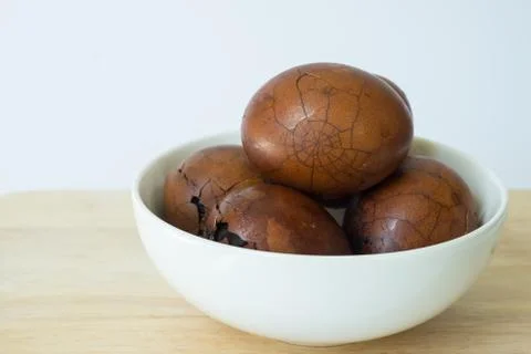 Chinese Herbal Eggs Stock Photos