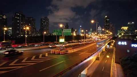 Chinese Highway 스톡 동영상 159494524