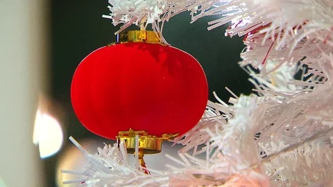 Chinese lamp Stock Footage 122904855