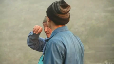 Chinese Lantern Builder Video stock 8989431