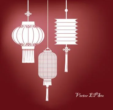 Chinese Lantern Stock Illustration