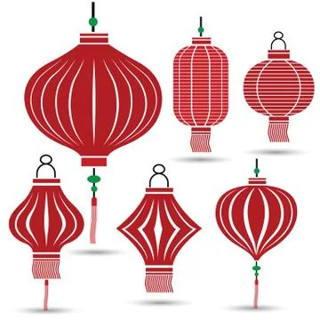Chinese Lantern Stock Illustration