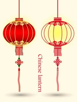 Chinese Lantern Stock Illustration