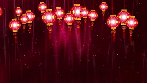 Chinese Lantern Lights 1 Vídeo Stock 248882239