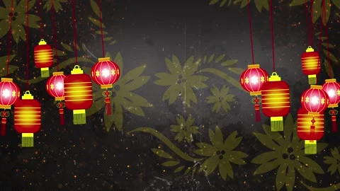 Chinese Lantern Lights V2 Stock Footage 248882318