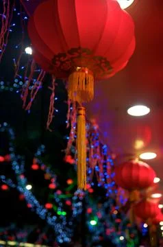 Chinese lantern Foto stock
