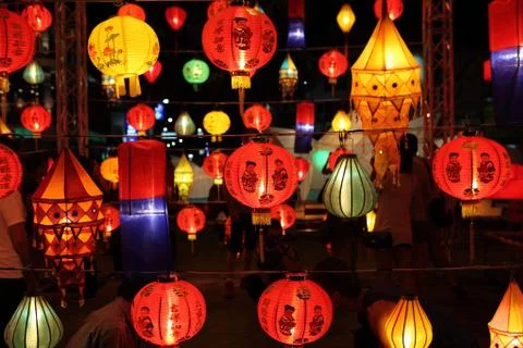 Chinese lantern Foto stock