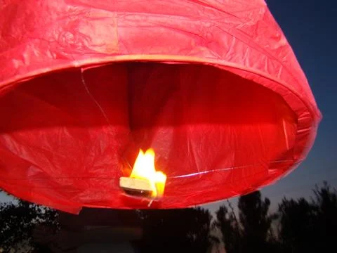 Chinese lantern Foto stock