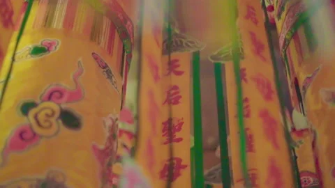 Chinese lantern slowmotion 100fps Stock-Footage 156026713