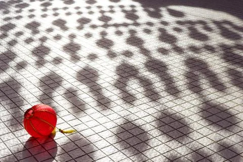 Chinese lanterns during new year festival Stock Photos