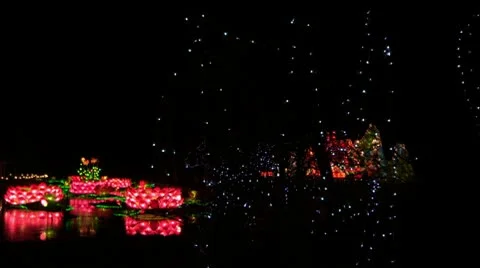 Chinese Lanterns Stock Footage 10683009