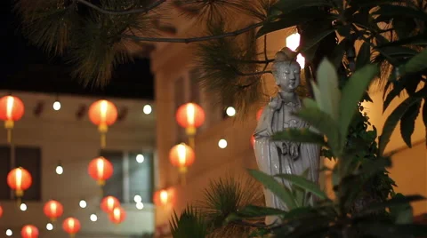 Chinese Lanterns Stock Footage 40690868