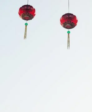 Chinese lanterns 스톡 사진