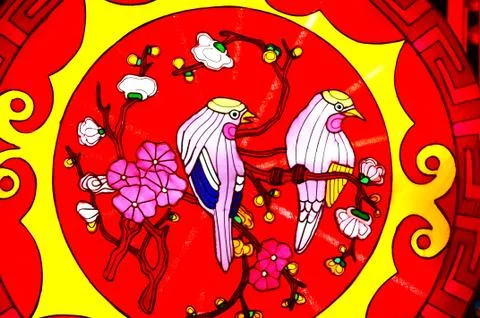 Chinese lanterns Stock-Fotos