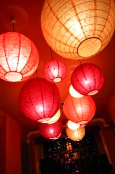 Chinese lanterns Stock Photos