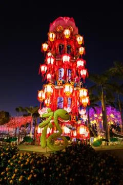 Chinese lanterns Stock Photos