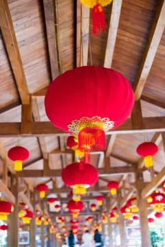Chinese lanterns Stock Photos