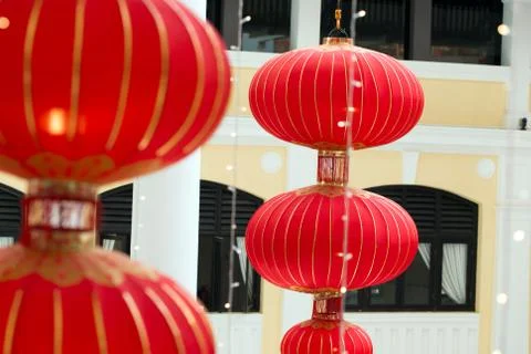 Chinese lanterns Stock Photos