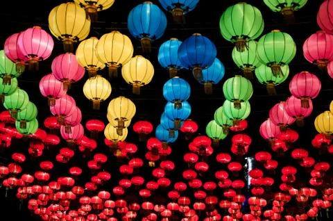 Chinese lanterns 写真素材