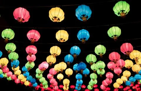 Chinese lanterns Stock Photos