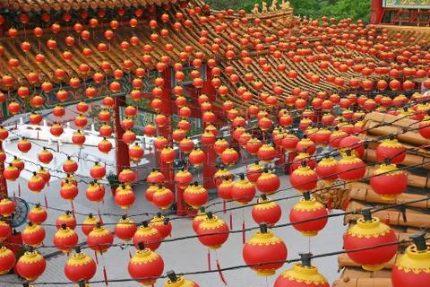 Chinese lanterns Stock Photos