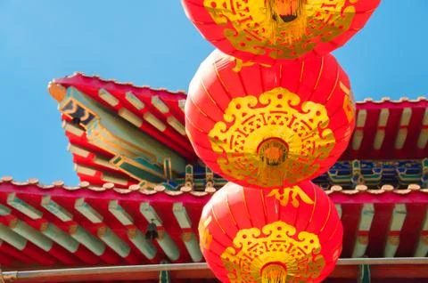 Chinese lanterns Stock Photos