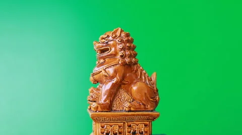 Chinese lion Stock Footage 45594028