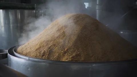 Chinese liquor brewing process Stock Footage 243036401