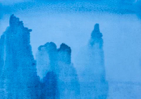 Chinese mountain Stock Illustration