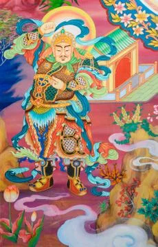 Chinese mural Stock Photos