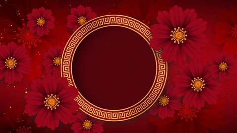 Chinese new year background. Stock Footage 101846305