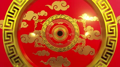 Chinese New year Background Vídeo Stock 150511118