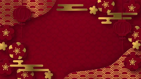 Chinese New Year Background Stock Footage 167861356