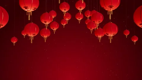Chinese New Year Background Stock Footage 229550364