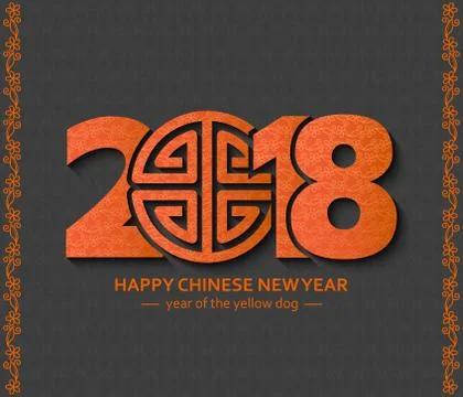 Chinese New Year background Stock Illustration