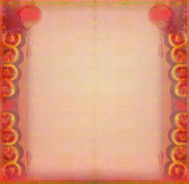 Chinese New Year card Stock Illustration