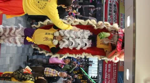 Chinese New Year Video stock 12743416