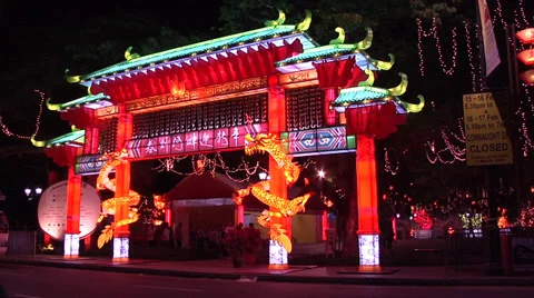 Chinese New-year Gate 動画素材 38605935