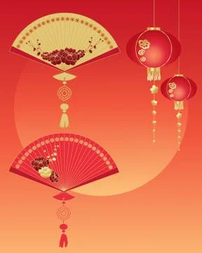 Chinese new year Stock Illustration