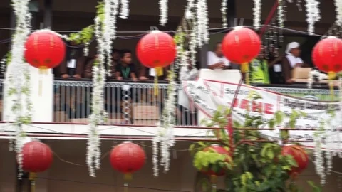 Chinese new year lanterns Stock Footage 102592071