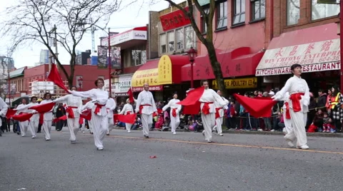 Chinese New Year parade performance Stock-Footage 47533264