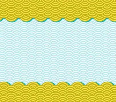 Chinese new year pattern background Stock Illustration